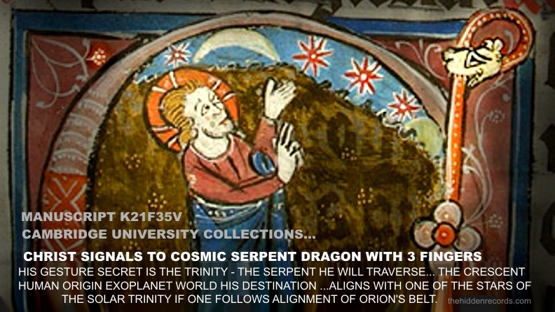 Christ orion serpent dragon